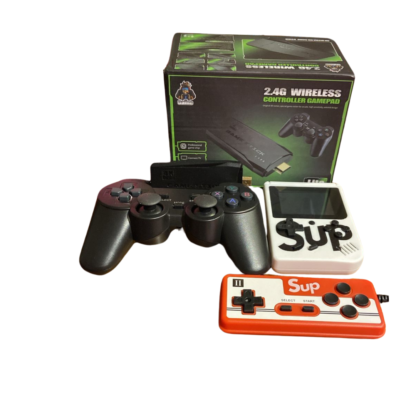 Pack de Consolas SUP Portatil y Game Stick 4k