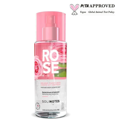 Body Mist Solinotes Rose 250ml